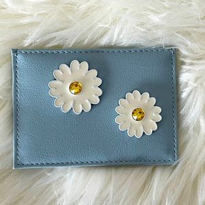 Swarovski Daisy Small Slim Credit Card Wallet